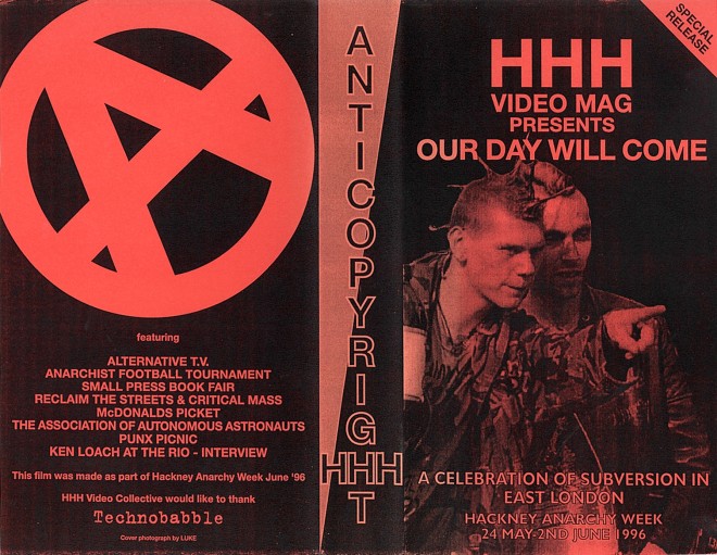 hackney anarchy week vhs cover